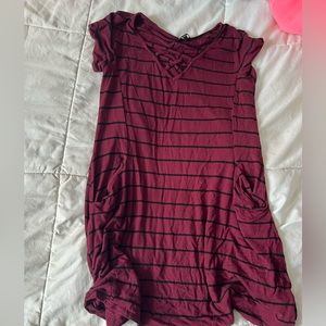 Stripped Dress